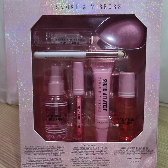 Smoke & Mirrors Jelly Lip Gloss Set - Pink Collection - Picture 3 of 3